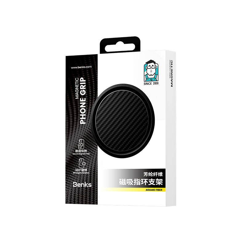 Benks L56 Magnetik 360 Derece Dönebilen ArmorPop Kevlar Tasarımlı Parmak Ring Stand Benks L56 Magnetik 360 Derece Dönebilen ArmorPop Kevlar Tasarımlı Parmak Ring Stand